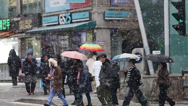 월요일 중부지방에 눈·비…화요일부터 '전국 강추위'