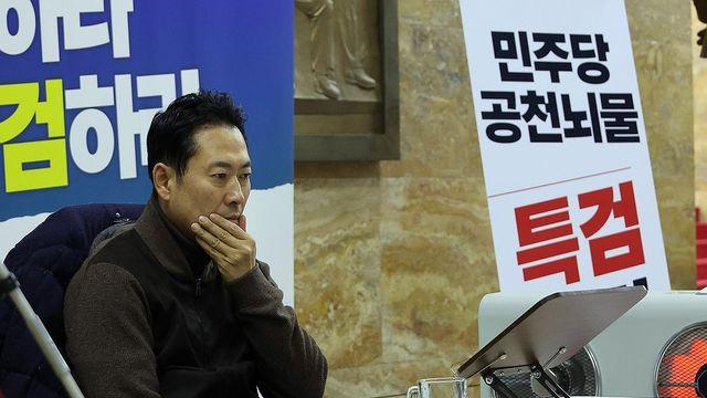 장동혁, '쌍특검 단식' 나흘째…