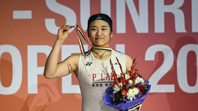 적수 없는 안세영, 2주 연속 금빛 스매시…'왕즈이 또 꺾었다'