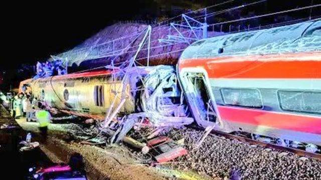 스페인 열차 두대 정면충돌…최소 21명 숨지고 100여명 부상