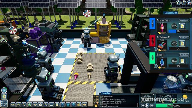 자동화 공정 시뮬 '스마트 팩토리 타이쿤' 스팀 무료 배포