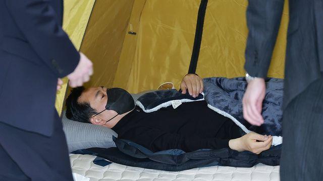 장동혁, '쌍특검 단식' 닷새째…