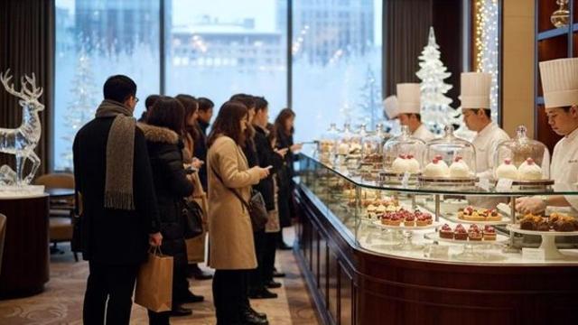 하루 20명 한정 판매… 줄 서서 먹던 두쫀쿠, 이젠 라운지까지 올라왔다