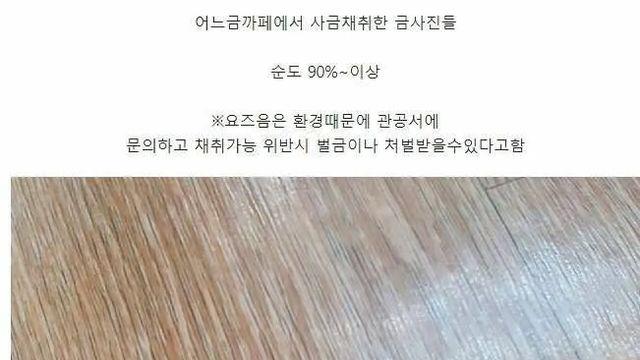[스압] 국내에서 사금 채취해서 모은 금,,