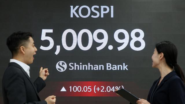 코스피, '오천피' 시대 열렸다…사상 첫 5000선 돌파