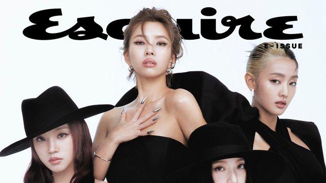 신곡 'Mono'로 돌아오는 i-dle (아이들), 에스콰이어 디지털 커버 화보 공개