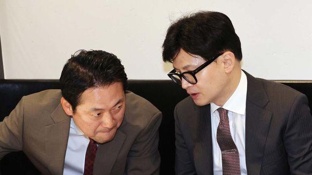 한동훈은 왜 장동혁 단식 현장을 끝내 방문하지 않았을까