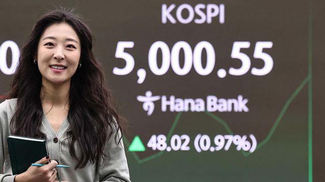 “코스피 5000선 돌파, 국민의힘만 배가 아픈 것 같다”