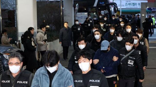 '부산압송' 캄보디아 노쇼사기 韓조직원들, 구속영장친다