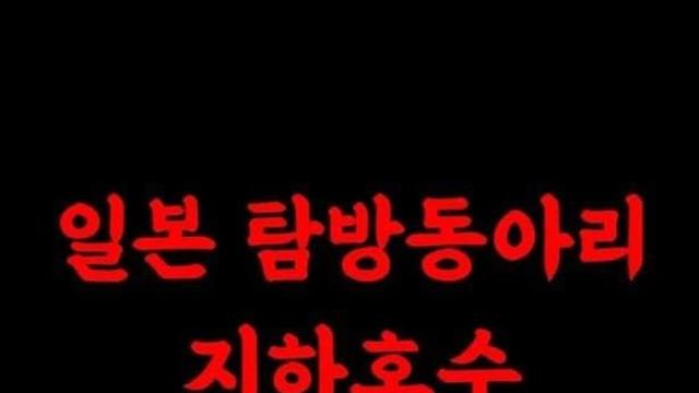 일본 지하호수 실종사건