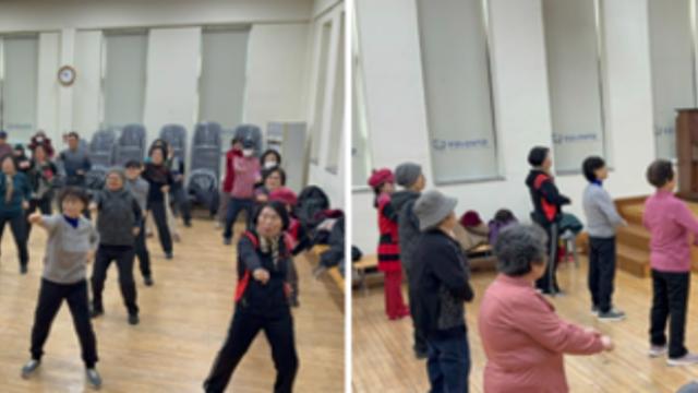 세계어린이태권도연맹, 市 '노인복지관 협업'해 경락품세 지도...'시범 사업'통해 점진적 확대