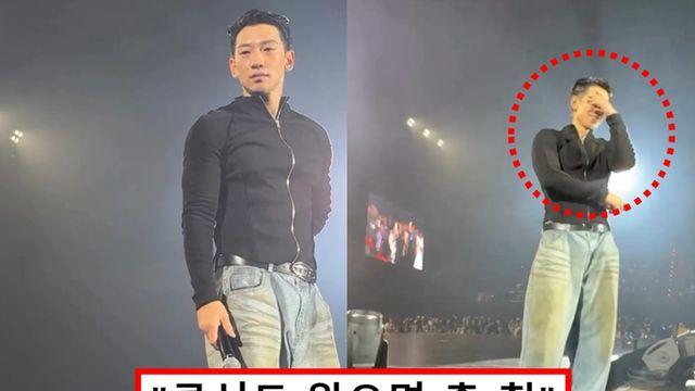 가수 비, 청각장애인 팬에게 