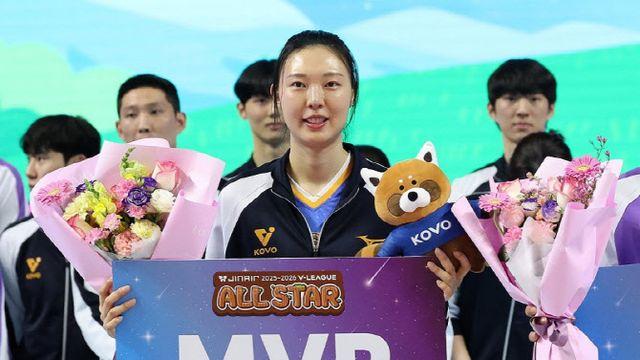 '올스타전 MVP' 양효진, 은퇴 가능성 내비쳐...