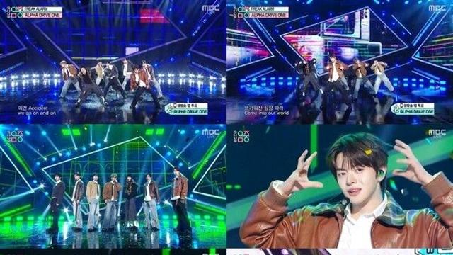 알파드라이브원, 쇼챔·뮤뱅 이어 '음중'까지 '3연타 1위'