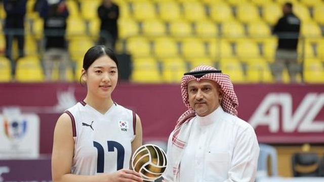'리틀 김연경' 손서연, 대한배구협회 선정 2025년 최우수선수