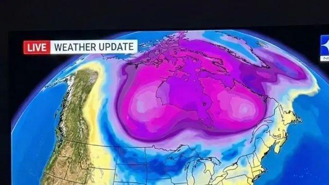 투모로우 찍고 있다는 현재 북미 기상 상황