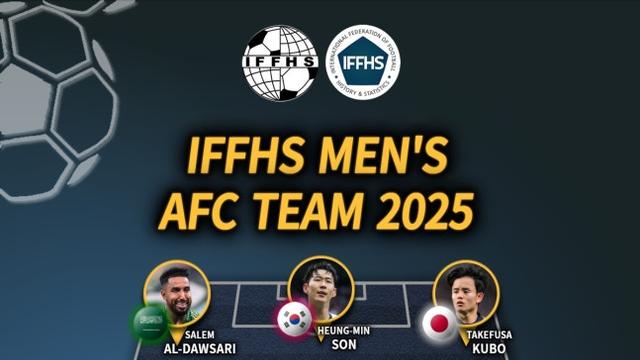 ‘손흥민-김민재-이강인’ IFFHS 선정 ‘2025 올해의 아시아 베스트11’