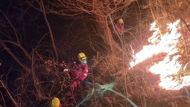 파주 야산서 불…80대 남성 부상