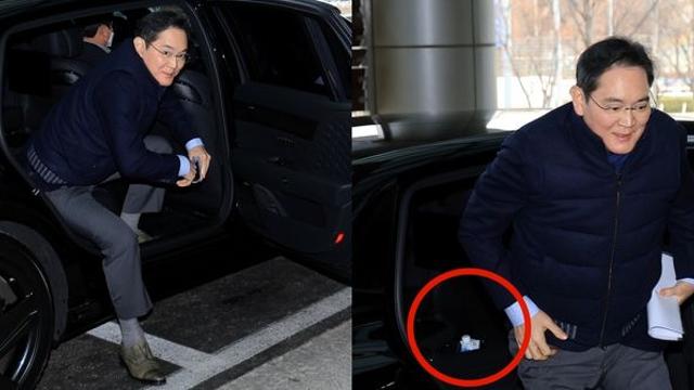 그냥 물 아니었다…이재용 회장 차 안에서 포착된 ‘이 음료’ 정체