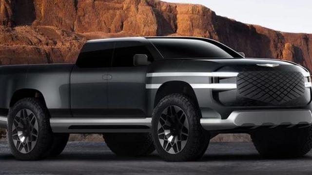 제네시스, 전기 픽업트럭 디자인 공개…‘The Pickup’은 왜 멈췄나?