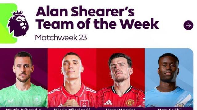 [오피셜] 아모림 대체 뭐했나...'2연승' 캐릭, 2주 연속 PL 이주의 팀 선정! 음뵈모-매과이어도 마찬가지