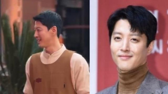 '공백 3년' 이동건, 직접 서빙하는 카페 사장 포착…'두쫀쿠' 유행까지 탑승 [엑's 이슈]