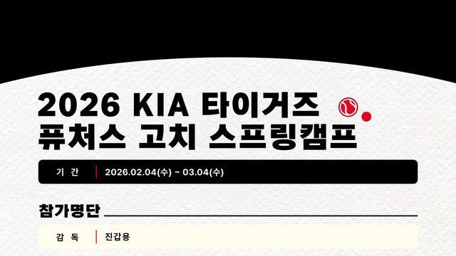 기량 발전 집중! KIA·한화 퓨처스팀, 나란히 日 고치 스프링캠프 실시