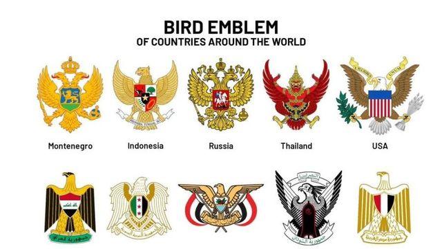 새를 국장(國章)으로 쓰는 나라들