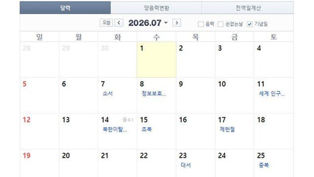 제헌절, 18년 만에 다시 ‘빨간날’⋯올해부터 쉰다