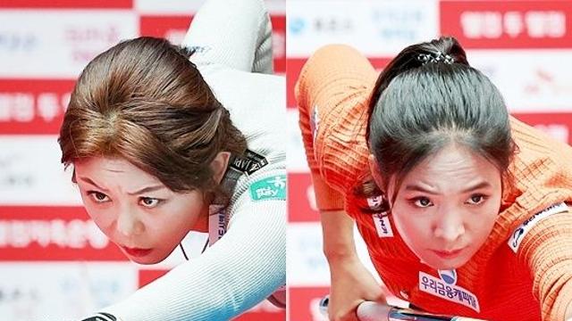 “LPBA 양강이 무너졌다” 김가영 스롱, LPBA 9차투어 8강서 동반 탈락