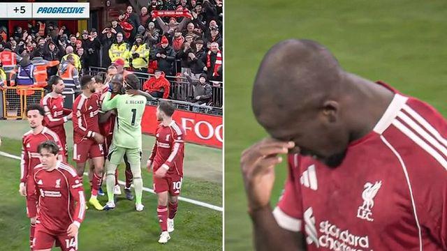 세상을 떠난 아버지에게 바치는 골...리버풀 코나테, 득점 직후 눈물 “매우 힘든 시간이었다”