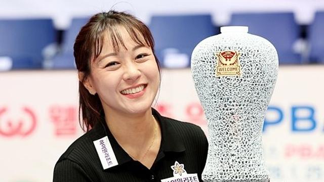 “간절함과 관록의 승리” 임경진, 정수빈과 풀세트 접전끝에 LPBA투어 첫 우승