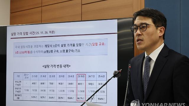 밀가루·설탕 비싼 이유 있었네…검찰, 10兆 짬짜미 52명 기소(종합)