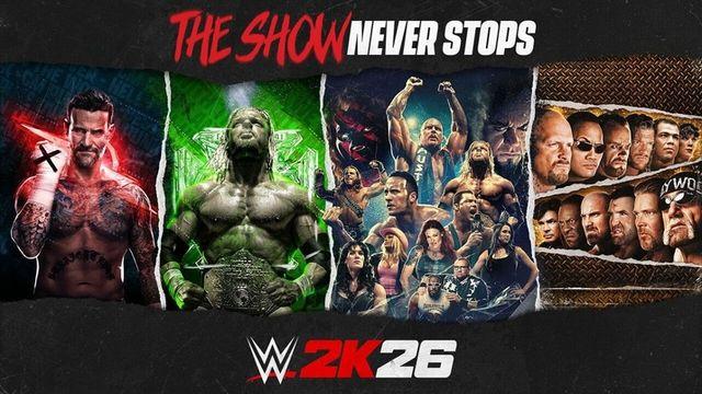 레슬링게임 'WWE 2K26' 3월 출시, 예약 판매 시작