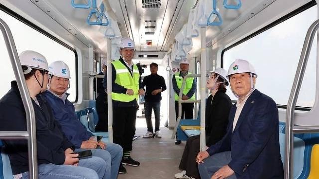 11월 개통 앞둔 양산도시철도, 철도종합시험 운행 시작