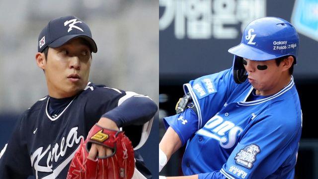 '연습경기 삼성전' 원태인이 대표팀 가서 상대하고 싶은 타자는? 