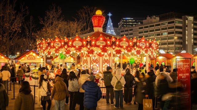 하얼빈·삿포로 제쳤다… 서울빛초롱축제·광화문 마켓 740만 명 몰려, 사상 최다 기록