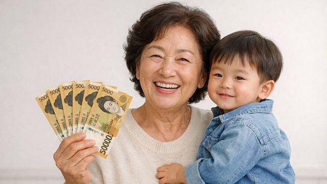 손주 돌봐주면 '매달 30만원' 지급…만족도 99.2% 대박 터진 '이 정책'
