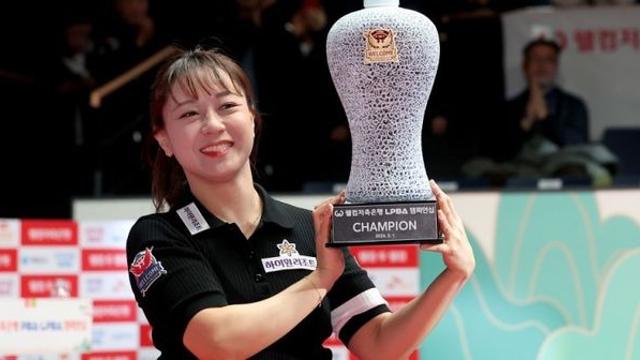 '하이원리조트' 새 얼굴 임경진, 첫 시즌부터 여자프로당구 우승…영입 효과 증명
