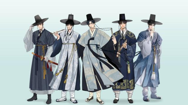 네이버웹툰, 크로스오버 프로젝트 어화둥둥 꽃선비단 론칭