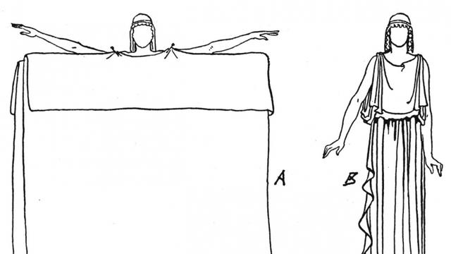 고대 그리스 복식 입는법