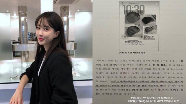 '하트시그널3' 서민재, 아이 친부 측 문서 공개하며 억울함 호소... 