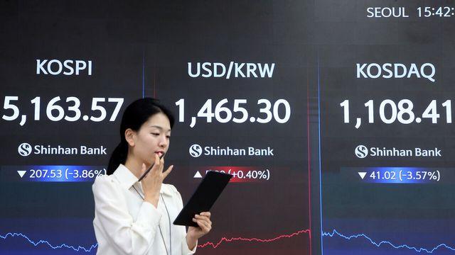 코스피, ‘AI 쇼크’에 5160선 폭락... '개미' 역대급 8조 원 방어전도 역부족