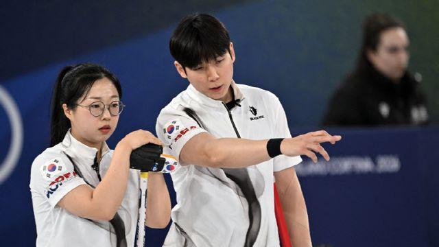 컬링 믹스더블, 라운드로빈 3연패…본선행 '비상'