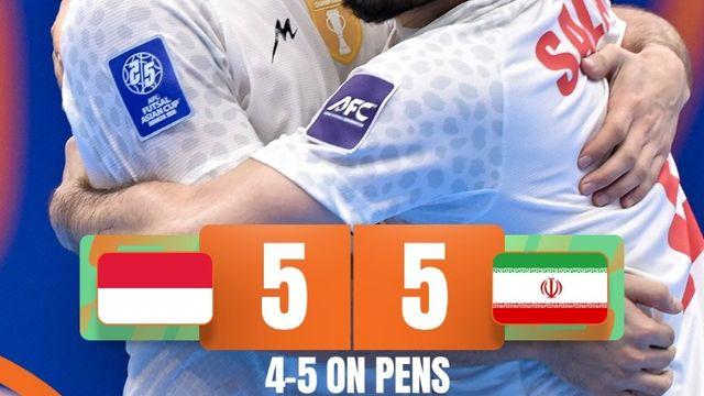 골골골골골골골골골골! 한국·일본전 5골 맹폭했는데…'돌풍의' 인도네시아, '최강' 이란과 승부차기 끝 4-5 패배→풋살 아시안컵 준우승