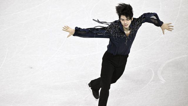 차준환, 밀라노올림픽 첫 무대서 점프 실수…