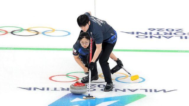 컬링 믹스더블 김선영-정영석, 5연패 끝에 귀중한 첫 승