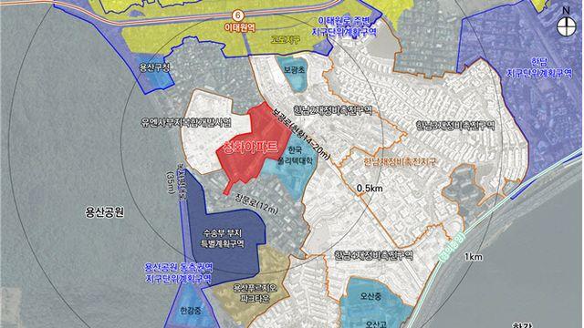 용산 청화아파트, 한강·남산 품은 21층 아파트로 재탄생