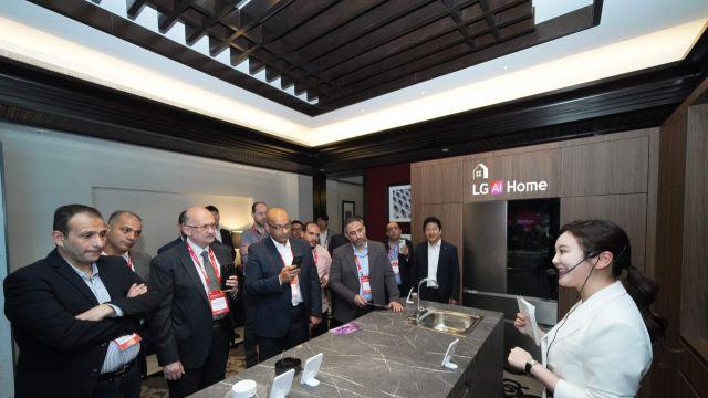 LG전자, 중동·아프리카서 'AI 홈' 선보여…