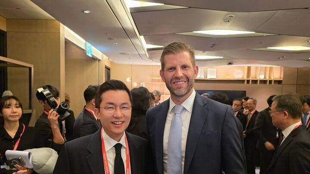 비단, 에릭 트럼프와 환담···부산發 RWA, 글로벌 무대 진입 신호